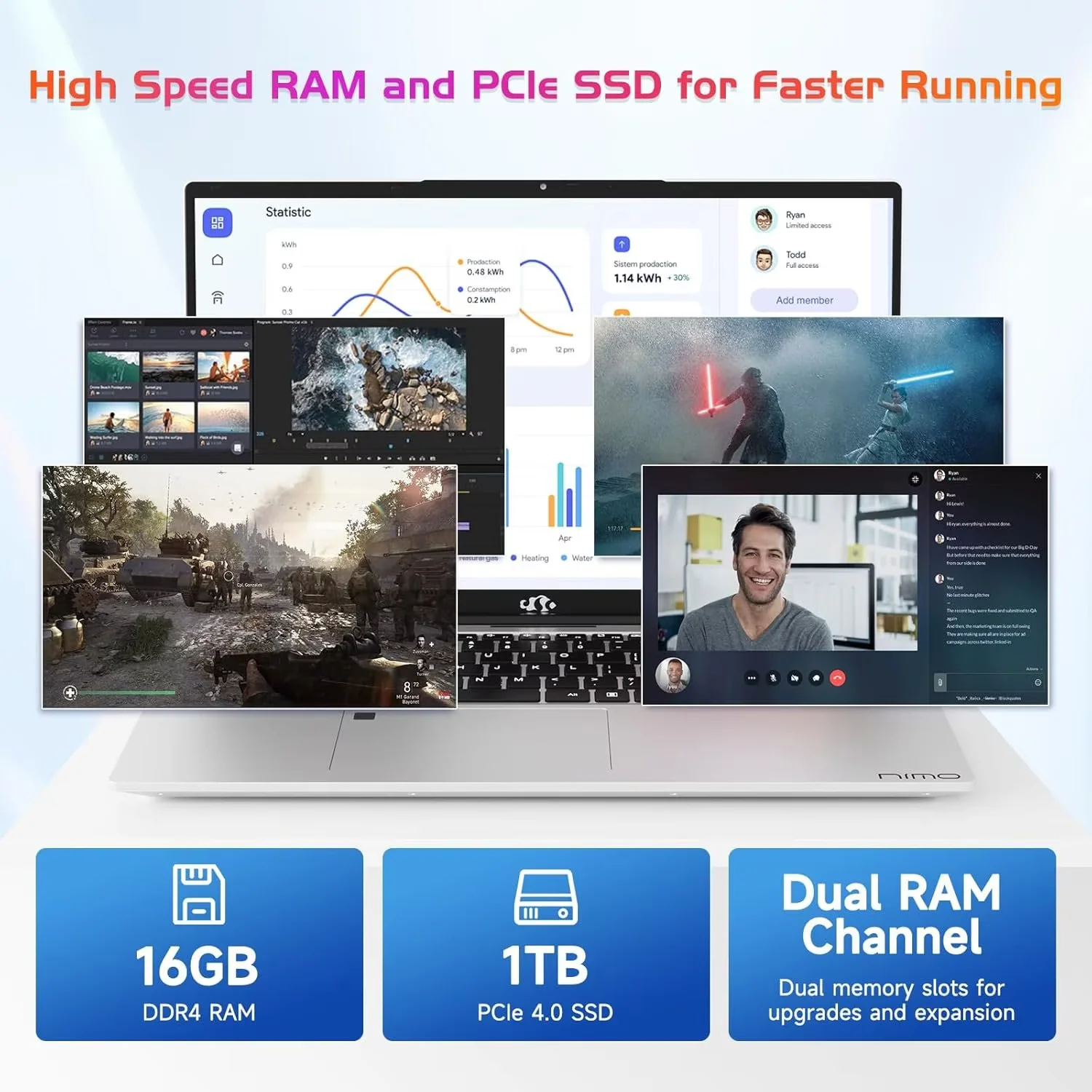 17.3" FHD IPS Business Laptop, 32GB RAM 1TB SSD, 12th Gen Intel Core i3-1215U (6-Cores Up to 4.4GHz Beat i5-1135G7), Type-C 65W PD Fast Charger, Win 11, Fingerprint Backlit Keyboard RoseGold - Image 18