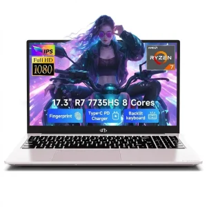 2026 New 15.6" FHD Student Laptop, Office 2024, Win11 Pro, 8GB RAM 256GB SSD, Intel Core i3 Processor, Backlit Keyboard, Fingerprint Reader, IPS USB3.0 Webcam WiFi5 for Study and Office Work, Pink - Image 8