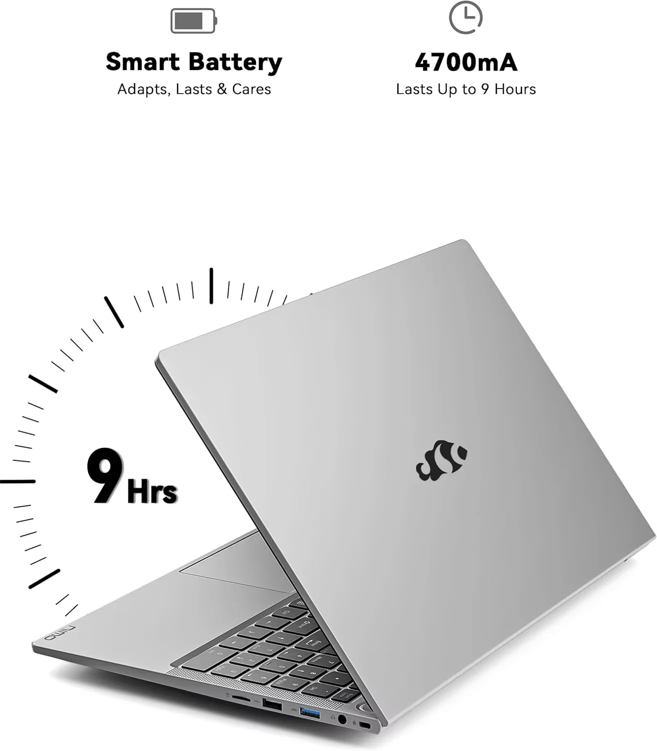 15.6" FHD Business Laptop 32GB RAM 1TB SSD AMD Ryzen 5(Beat i3-1215U, 4 Cores Up to 3.7GHz) 65W Type-C Fingerprint Backlit Keyboard IPS-Computer Wi-Fi 5 BT5.2 Laptops on sale Black - Image 3