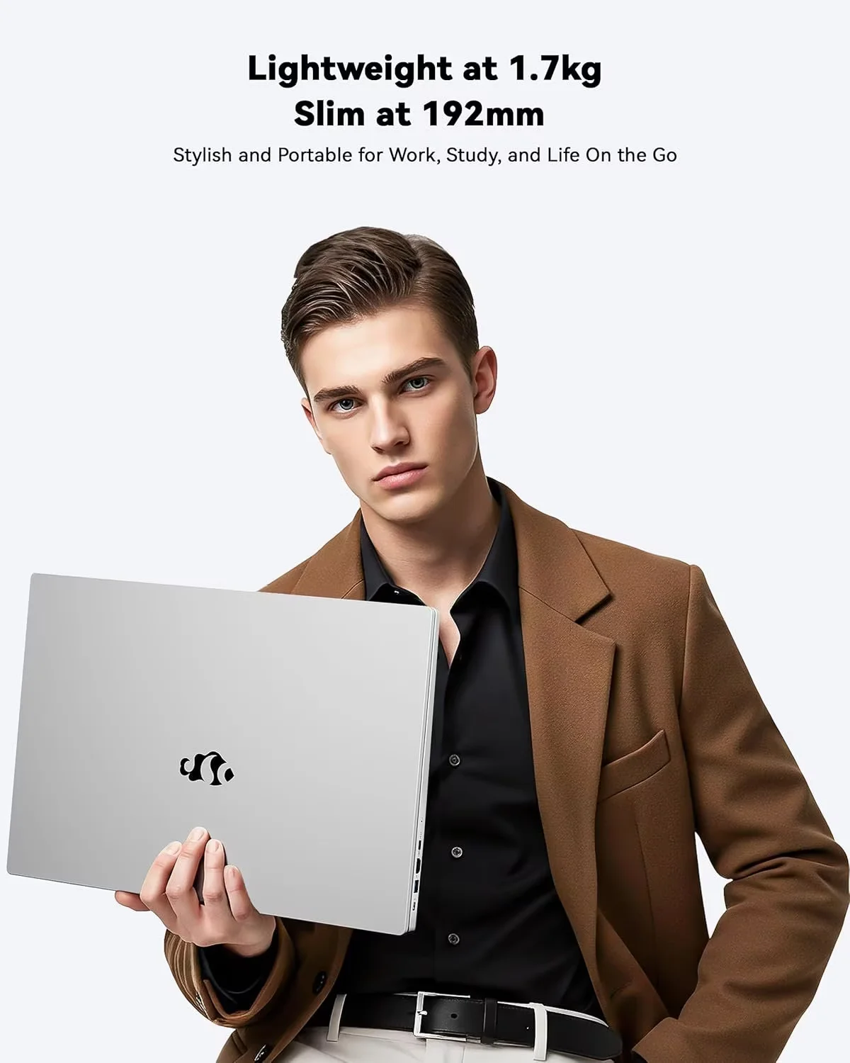15.6" FHD Business Laptop 32GB RAM 1TB SSD AMD Ryzen 5(Beat i3-1215U, 4 Cores Up to 3.7GHz) 65W Type-C Fingerprint Backlit Keyboard IPS-Computer Wi-Fi 5 BT5.2 Laptops on sale Black - Image 2