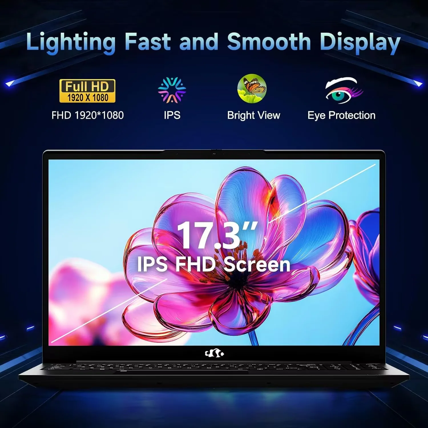 17.3" IPS FHD-Gaming-Laptop, 8 Cores AMD Ryzen 7 6800H 32GB DDR5 RAM 1TB SSD (Beat i7-12700H Up to 4.7GHz) AMD Radeon 680M GPU-Computer with 100W Type-C Backlit Keyboard Fingerprint - Image 5