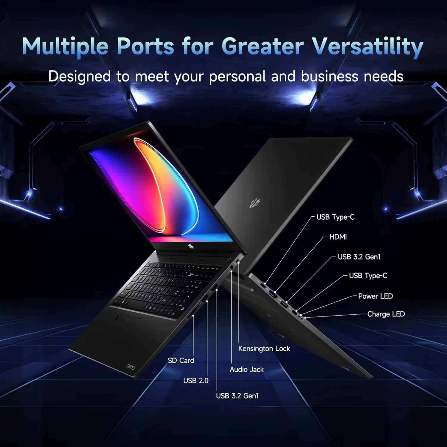 17.3" IPS FHD-Gaming-Laptop, 8 Cores AMD Ryzen 7 6800H 32GB DDR5 RAM 1TB SSD (Beat i7-12700H Up to 4.7GHz) AMD Radeon 680M GPU-Computer with 100W Type-C Backlit Keyboard Fingerprint - Image 6