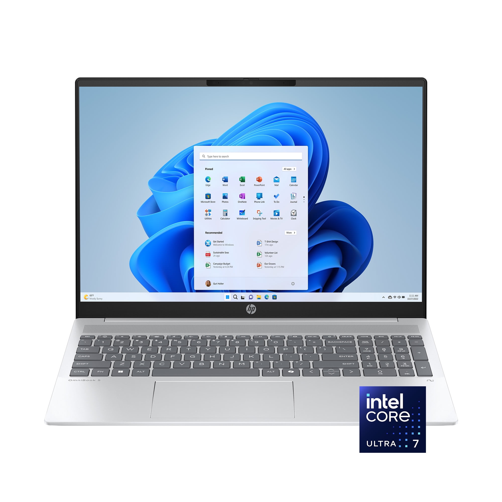 15.6'' FHD Laptop Computer, 16GB RAM 1TB SSD, Type-C 65W PD Fast Charger, Windows 11, Intel N100 Processor(Beat to i3 1115G4, Up to 3.4GHz), Fingerprint, Backlit keyboard (Blue) - Image 9