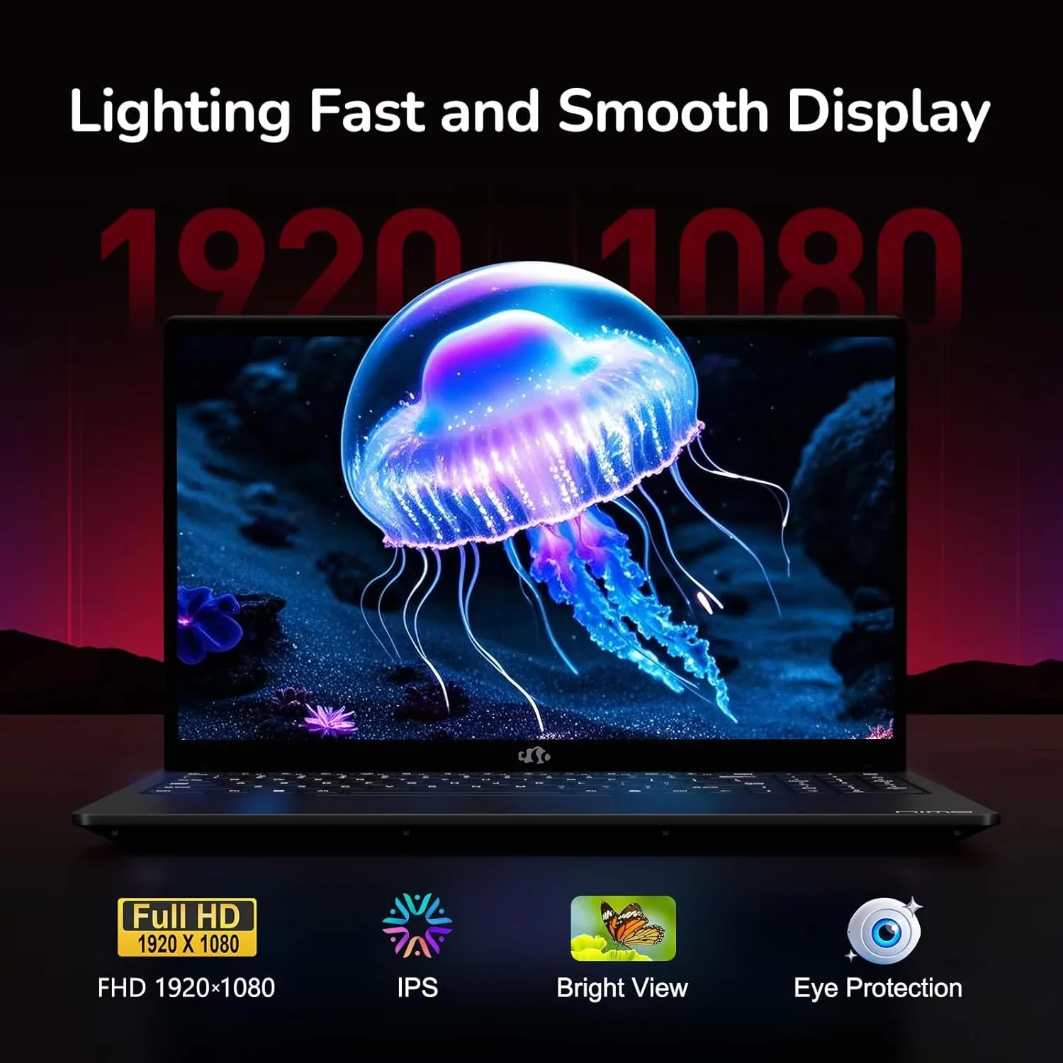 15.6" IPS FHD Gaming Laptop 8 Cores AMD Ryzen 7 6800H(Beat Intel i7-12700H, Up to 4.7GHz) 32GB DDR5 RAM 1TB SSD AMD Radeon 680M GPU-Computer 100W Type-C Backlit Keyboard Fingerprint Black - Image 2