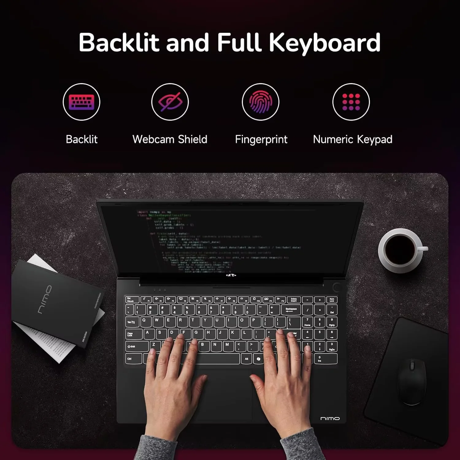 15.6" IPS FHD Gaming Laptop 8 Cores AMD Ryzen 7 6800H(Beat Intel i7-12700H, Up to 4.7GHz) 32GB DDR5 RAM 1TB SSD AMD Radeon 680M GPU-Computer 100W Type-C Backlit Keyboard Fingerprint Black - Image 4