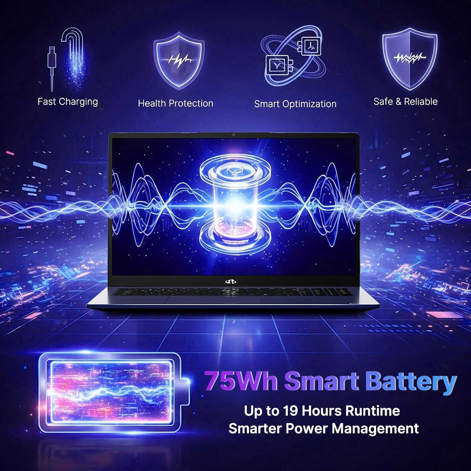 17.3" FHD Gaming Laptop - AMD Ryzen 9 8945HS 32GB DDR5 RAM 1TB SSD (Beat i9-13900H, Up to 5.2GHz) with Radeon 780M AI-Enhanced 100W PD Type-C VR Ready Backlit Keyboard Fingerprint - Image 6