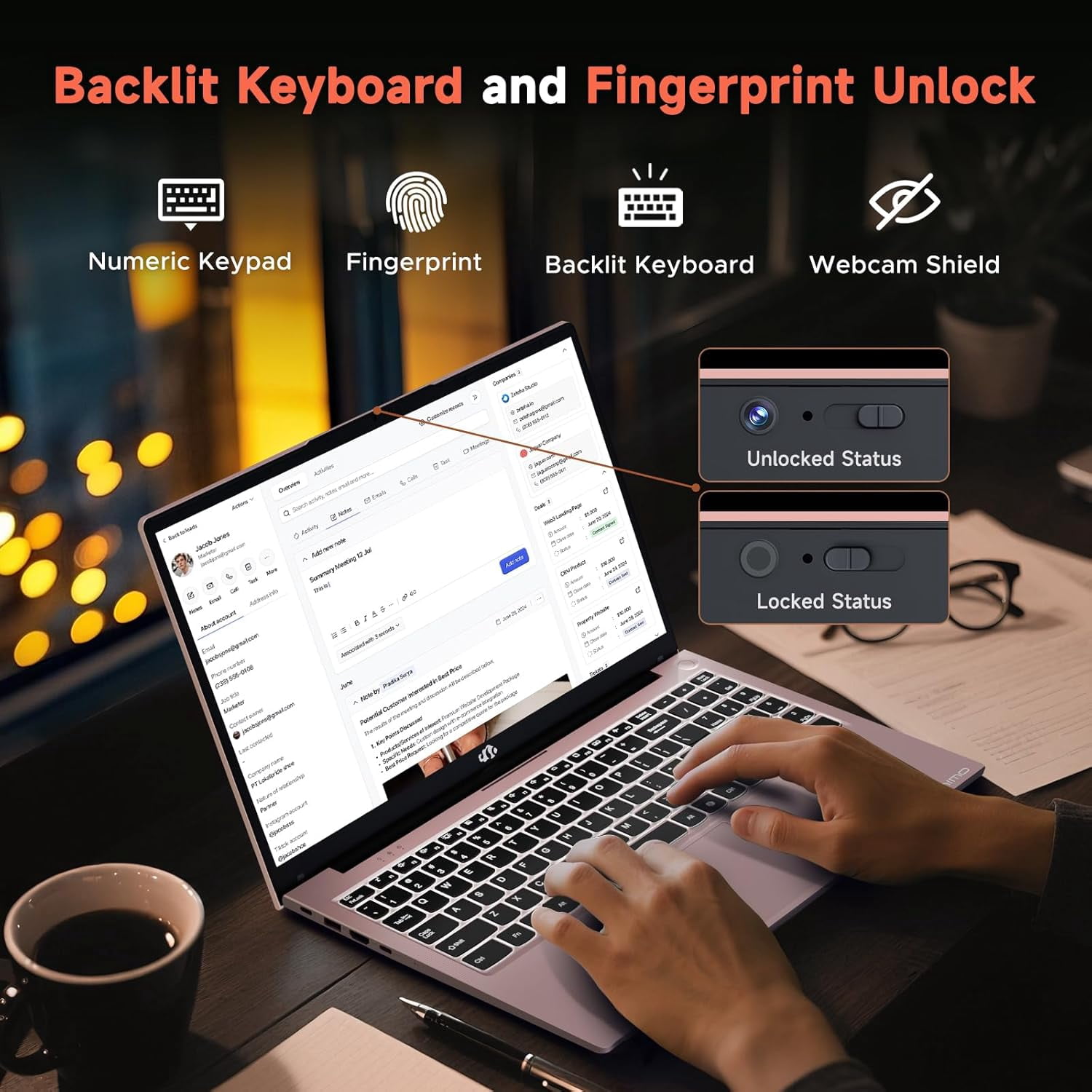 15.6" IPS FHD Gaming Laptop AMD Ryzen 7 7735HS 16GB DDR5 RAM 256GB SSD (Up to 4.75GHz, Beat i7-12650H) with AMD Radeon 680M Graphics-180° Viewing-HDMI-Backlit Keyboard Portable for Business College - Image 7