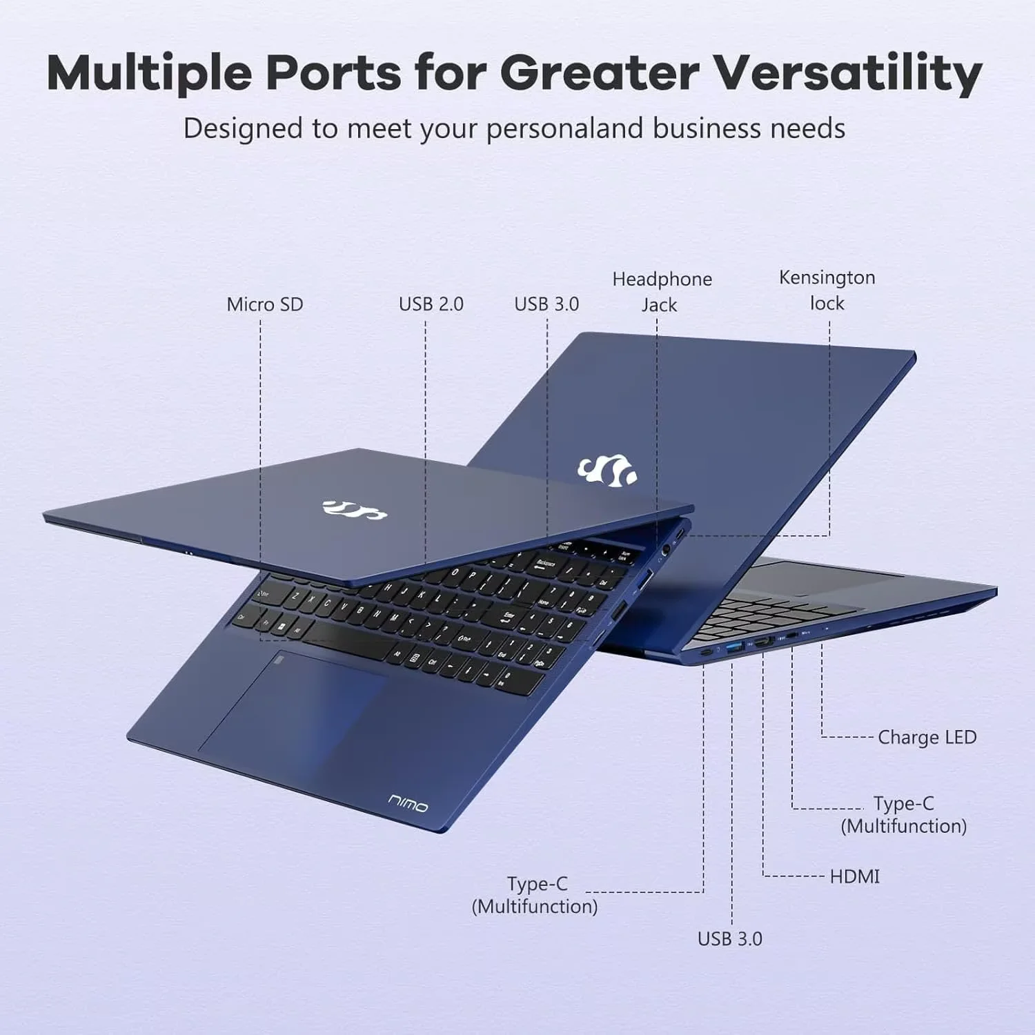 15.6" Gaming Laptop,IPS FHD Laptop AMD Ryzen 5 6600H 6-Cores 660M GPU 32GB DDR5 RAM 1TB SSD(Beat i7-1165G7, Up to 4.5GHz) Computer with 100W GaN Type C Fingerprint Backlit Keyboard Win 11 - Image 4