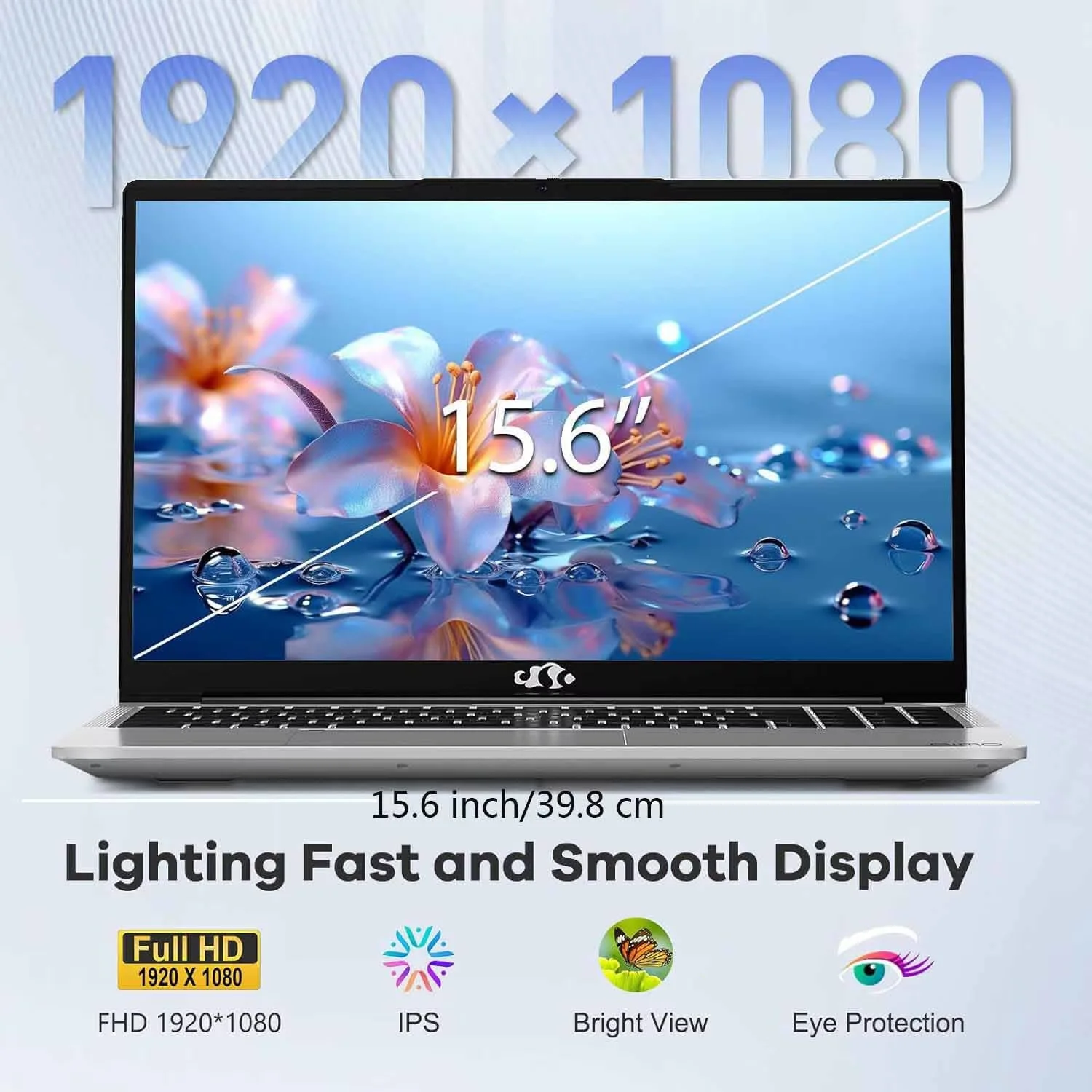 15.6" Gaming Laptop,IPS FHD Laptop AMD Ryzen 5 6600H 6-Cores 660M GPU 32GB DDR5 RAM 1TB SSD(Beat i7-1165G7, Up to 4.5GHz) Computer with 100W GaN Type C Fingerprint Backlit Keyboard Win 11 - Image 4