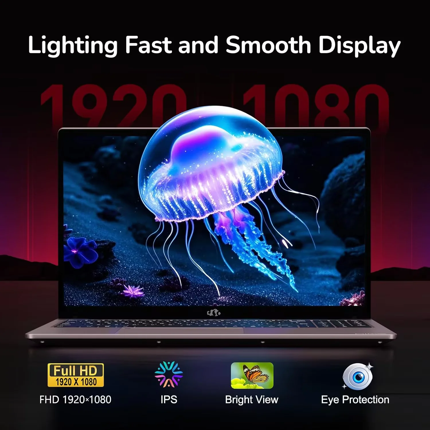 15.6" FHD Gaming Laptop Computer AMD Ryzen 7 6800H 8 Cores 32GB DDR5 RAM 1TB SSD (Up to 4.7GHz) AMD Radeon 680M GPU-Computer with 100W GaN Type-C Backlit Keyboard Fingerprint RoseGold - Image 3