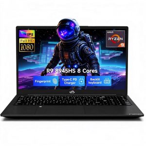 17.3" IPS FHD Gaming Laptop, AMD Ryzen 7 8745HS 8-Core up to 4.9GHz, 16GB DDR5 RAM 512GB SSD, Beat Ryzen 7 7735HS, AMD Radeon 780M Graphics with 100W Type-C Fast Charger Backlit Keyboard Fingerprint