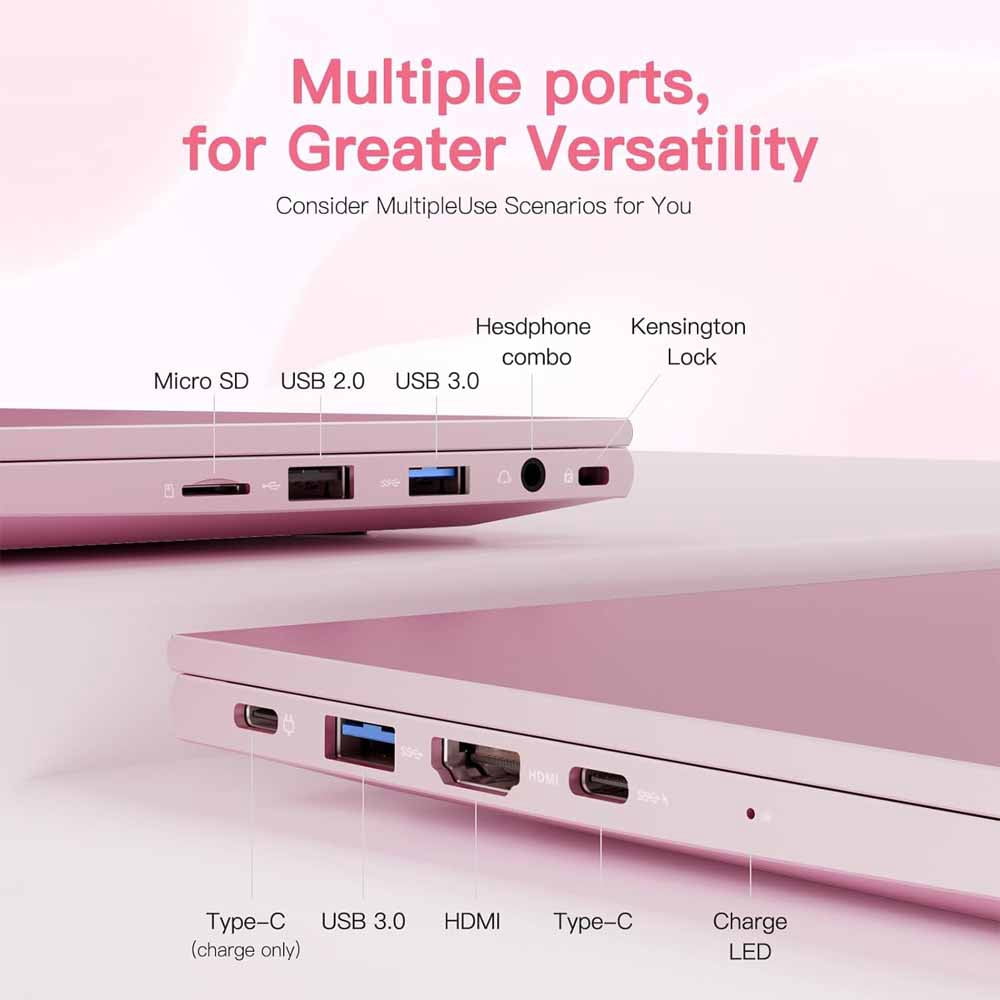 15.6 High-Performance Laptop, HD Graphics Card, Intel Pentium Quad-Core N100, 16GB RAM 1TB SSD, Type-C 65W Adapter, Backlit Keyboard, Fingerprint, Win 11
